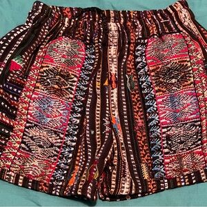 Colorful Patterned Women's Shorts